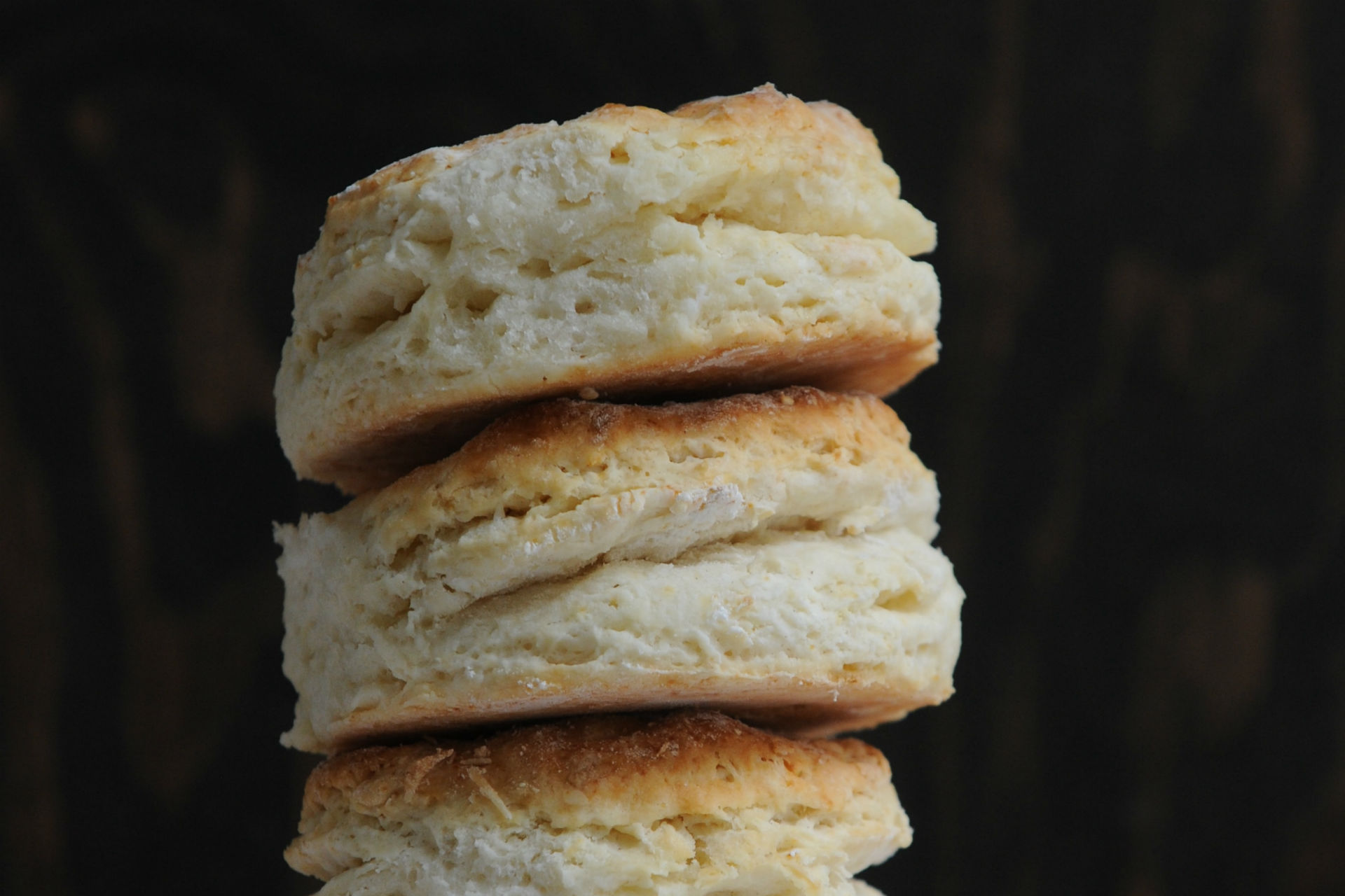 stack of biscuits