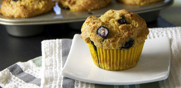 Blueberry Corn Muffins - Parents Canada