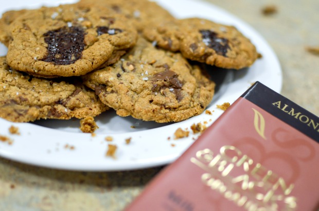 Salted Almond & Browned Butter Chocolate Chunk Cookies - Parents Canada