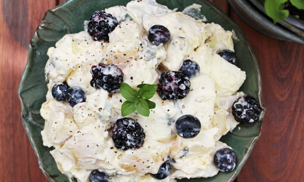 Creamy Potato Salad With Berries And Mint - Parents Canada