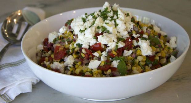 Charred corn and feta salad - 14 of our fave summer recipes