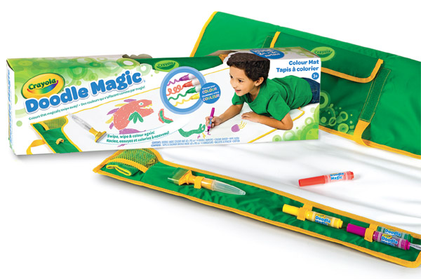 Crayola doodle magic color mat 1 - toy guide 2014: school-aged