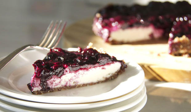 Vegan Blueberry Cheesecake - Parents Canada