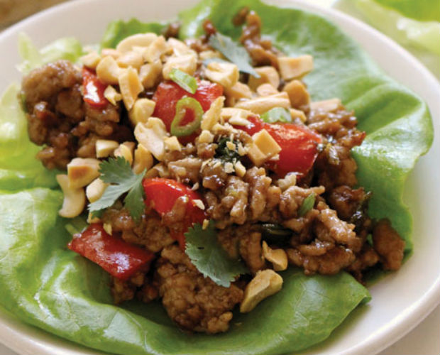 Pork lettuce wraps recipe - 26 foods kids can eat with their hands