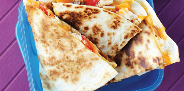 stacked quesadillas