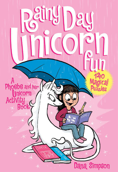 Rainy day unicorn book - activity books for those indoor winter days