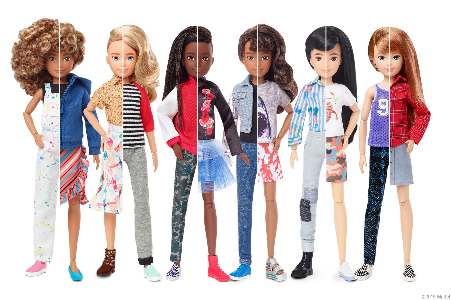 Canvas doll lineup 6 - 2019 top toys