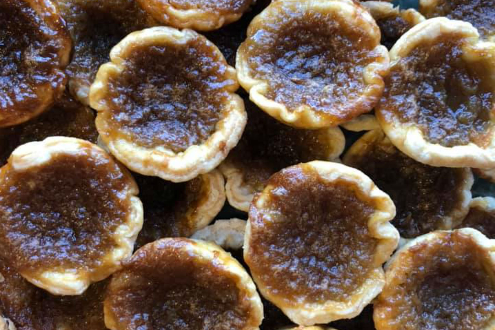 pile of butter tarts