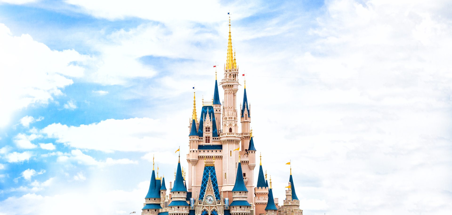 Cinderella's castle at Magic Kingdom Disneyland