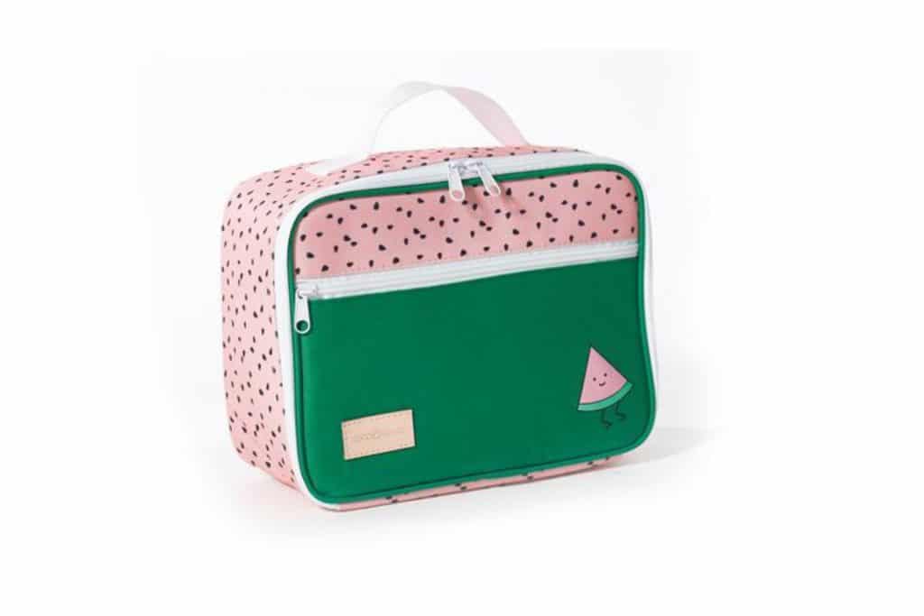 lunch box with a watermelon print