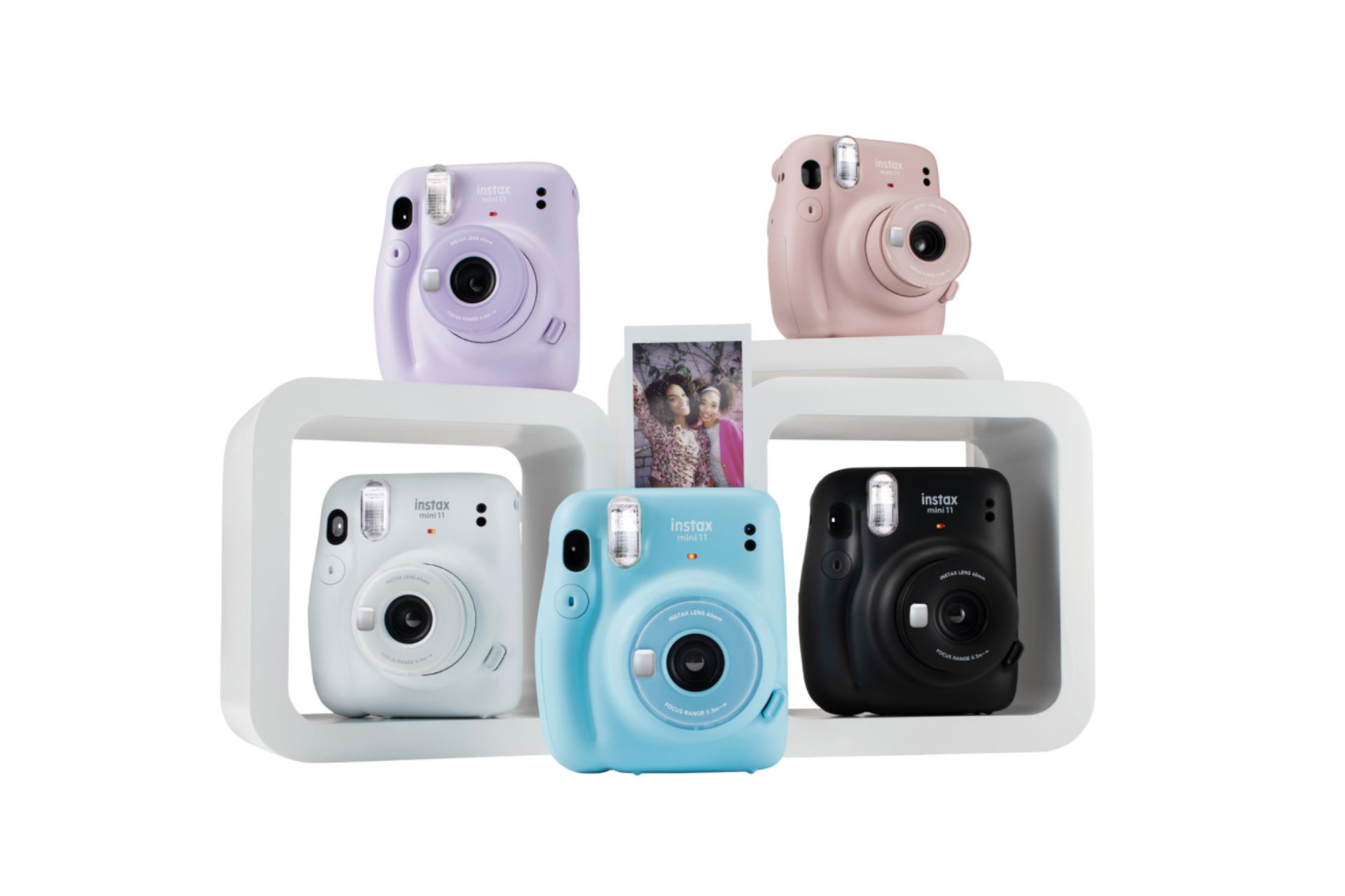 collection of mini cameras in multiple colours