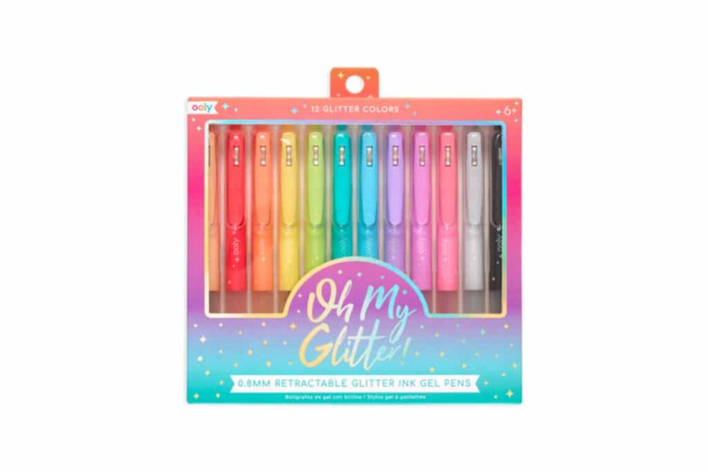 pack of rainbow gel pens 