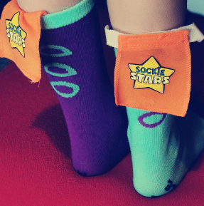 Sockie socks - wellbeing heroes sockie stars