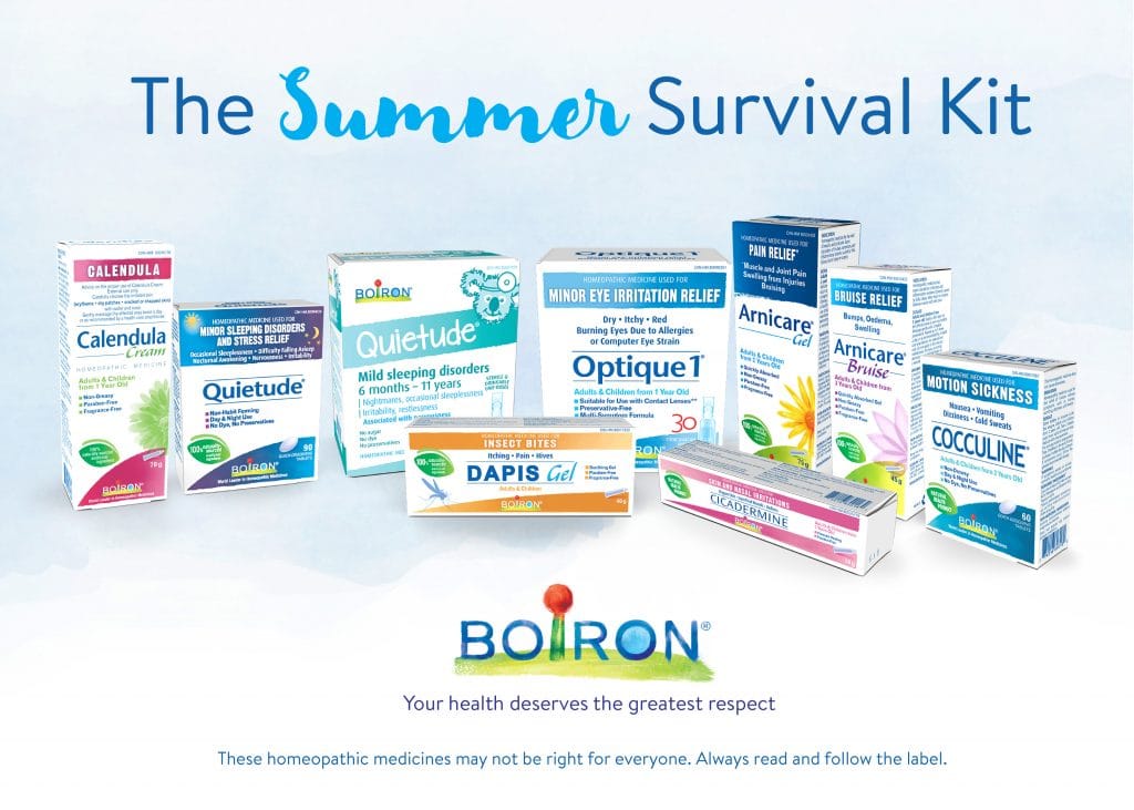 Parents canada tirage w4000px - enter to win 1 of 2 summer survival kit from boiron: for relief of summer’s little ailments