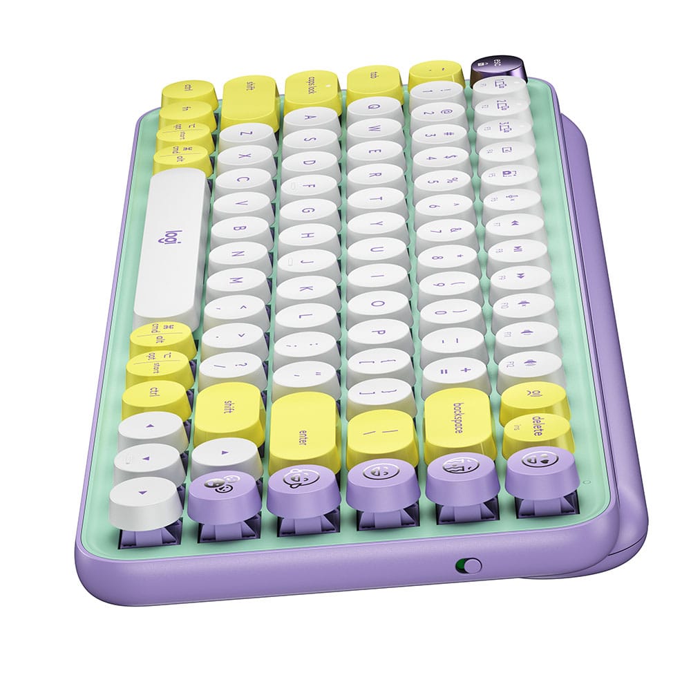 Logitech POP Keys Mechanical Wireless Keyboard in Daydream mint - Parents Canada