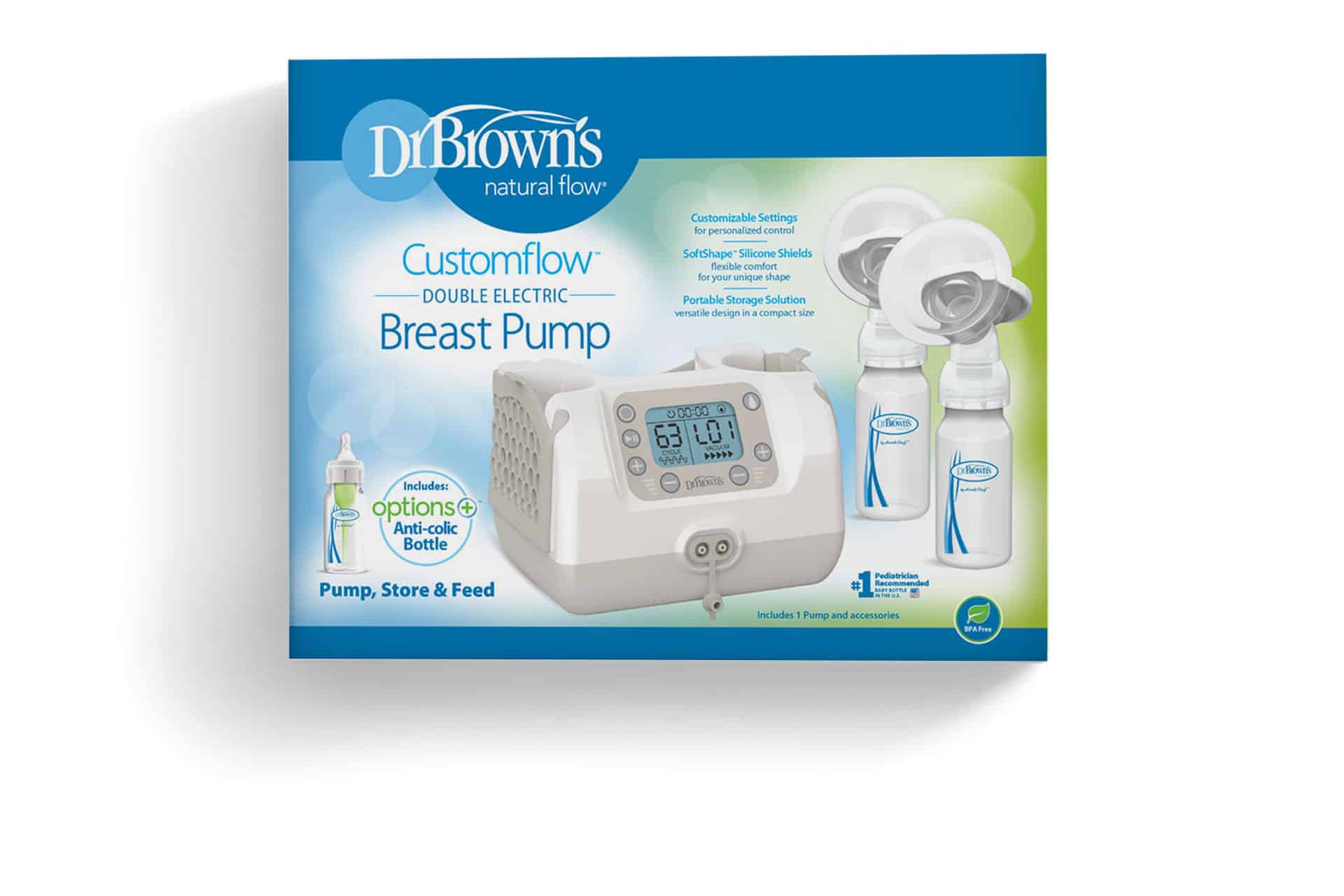 Dr. Brown’s Customflow Double Electric Breast Pump - Parents Canada