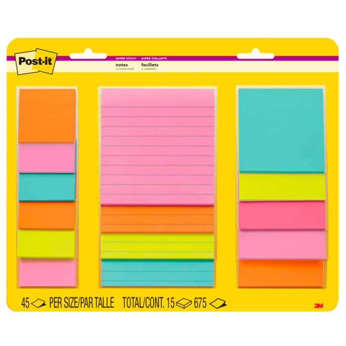 Post it combo - school supplies for kids of every age
