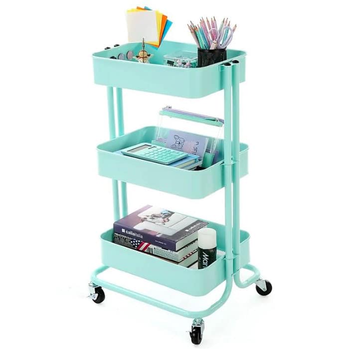Rolling cart - 6 amazing products to keep your family organized