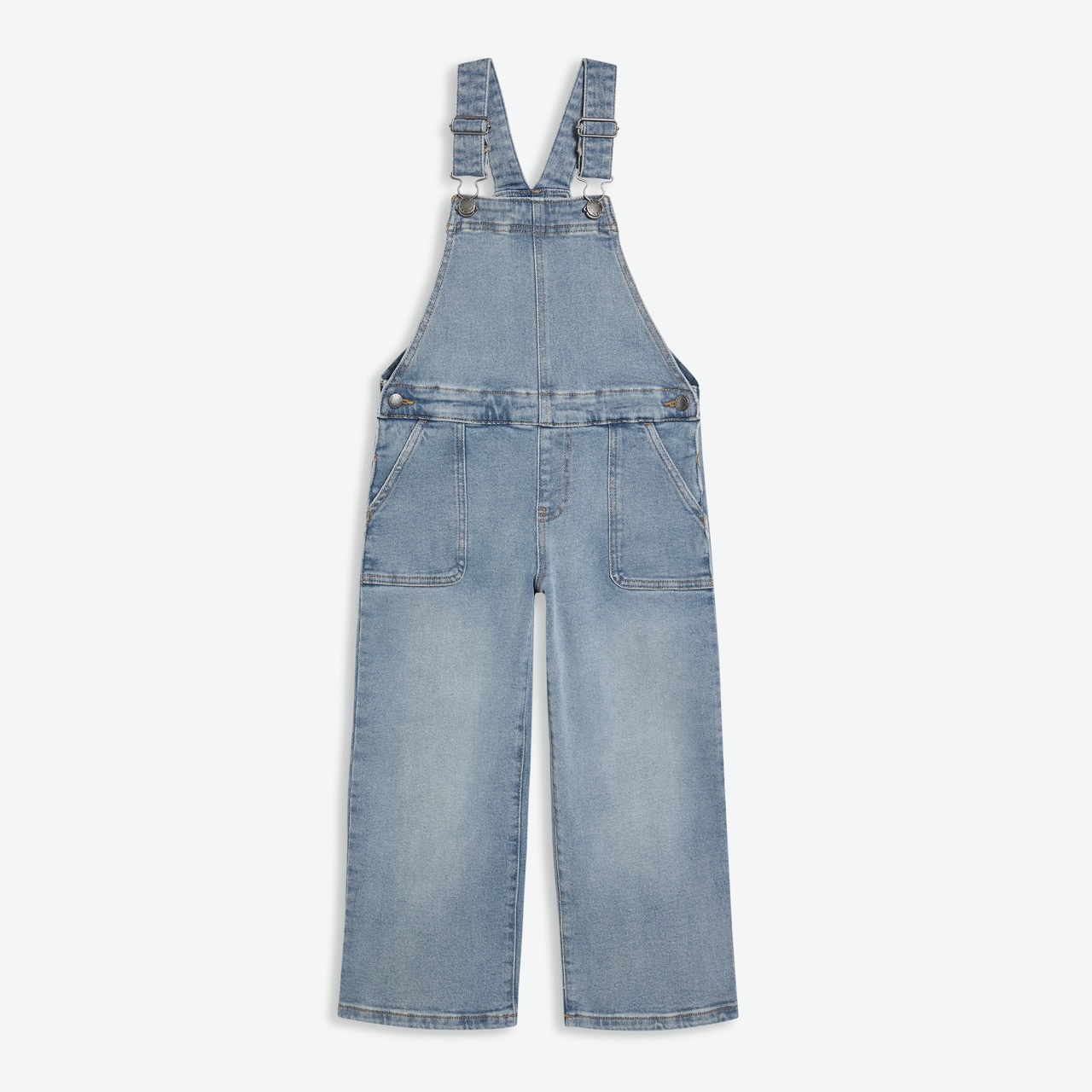 Girl wide leg overall large